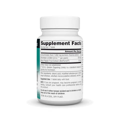 Back label details for Source Naturals Turmeric 1000mg