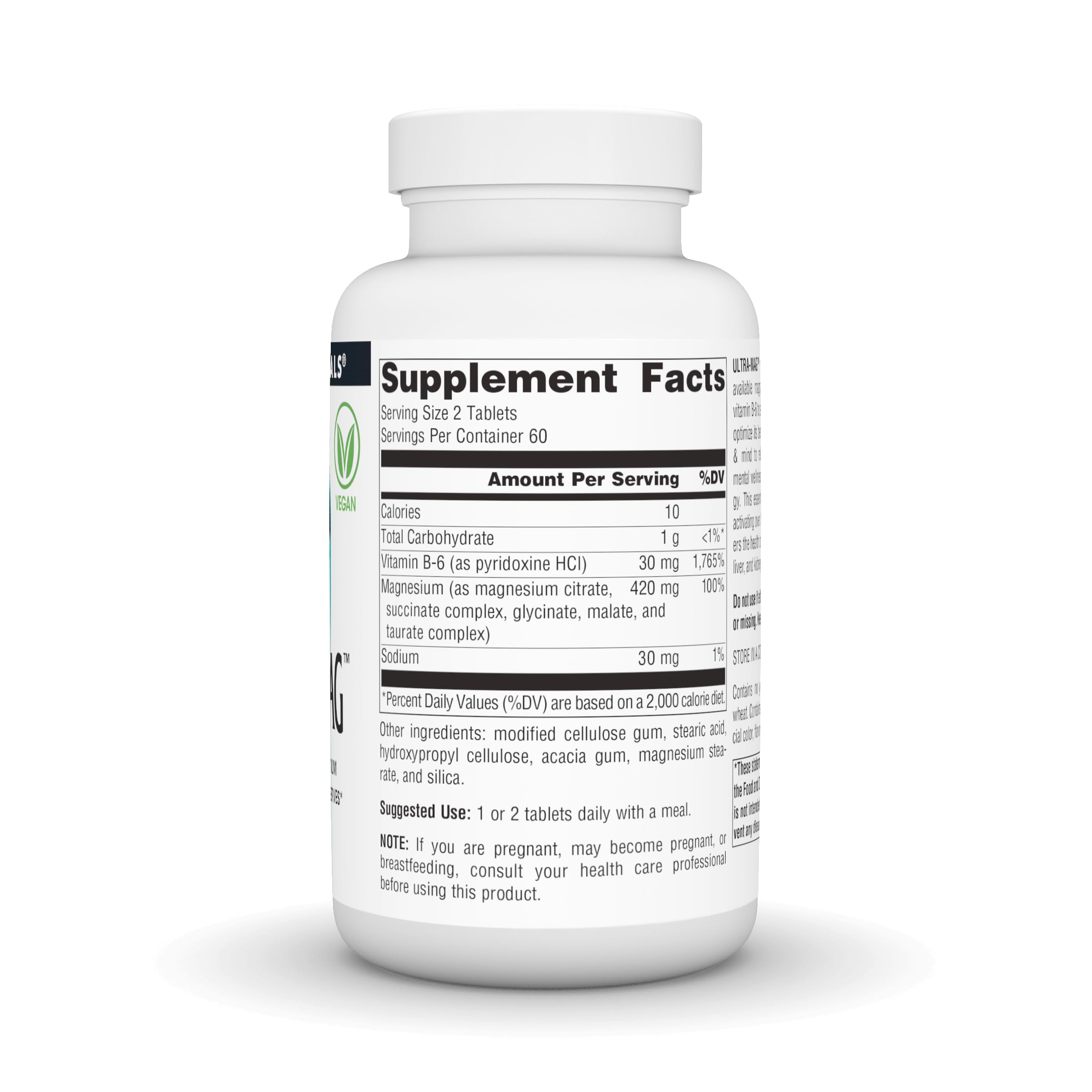 Illustration showing the five magnesium forms in Ultra-Mag