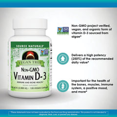 Made in USA: Source Naturals packaging on white background