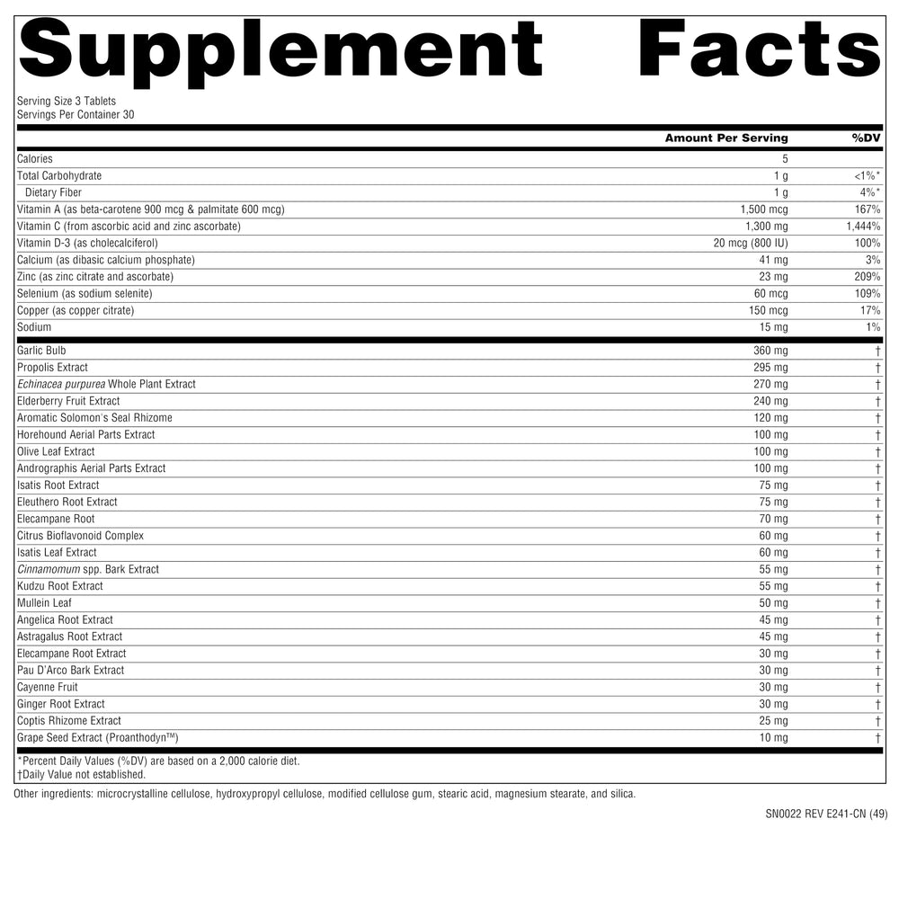 Capsules of Wellness Formula dietary supplement