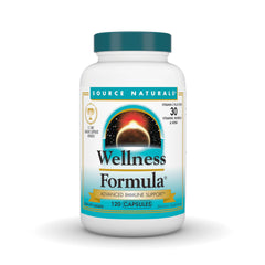 Source Naturals Wellness Formula bottle label
