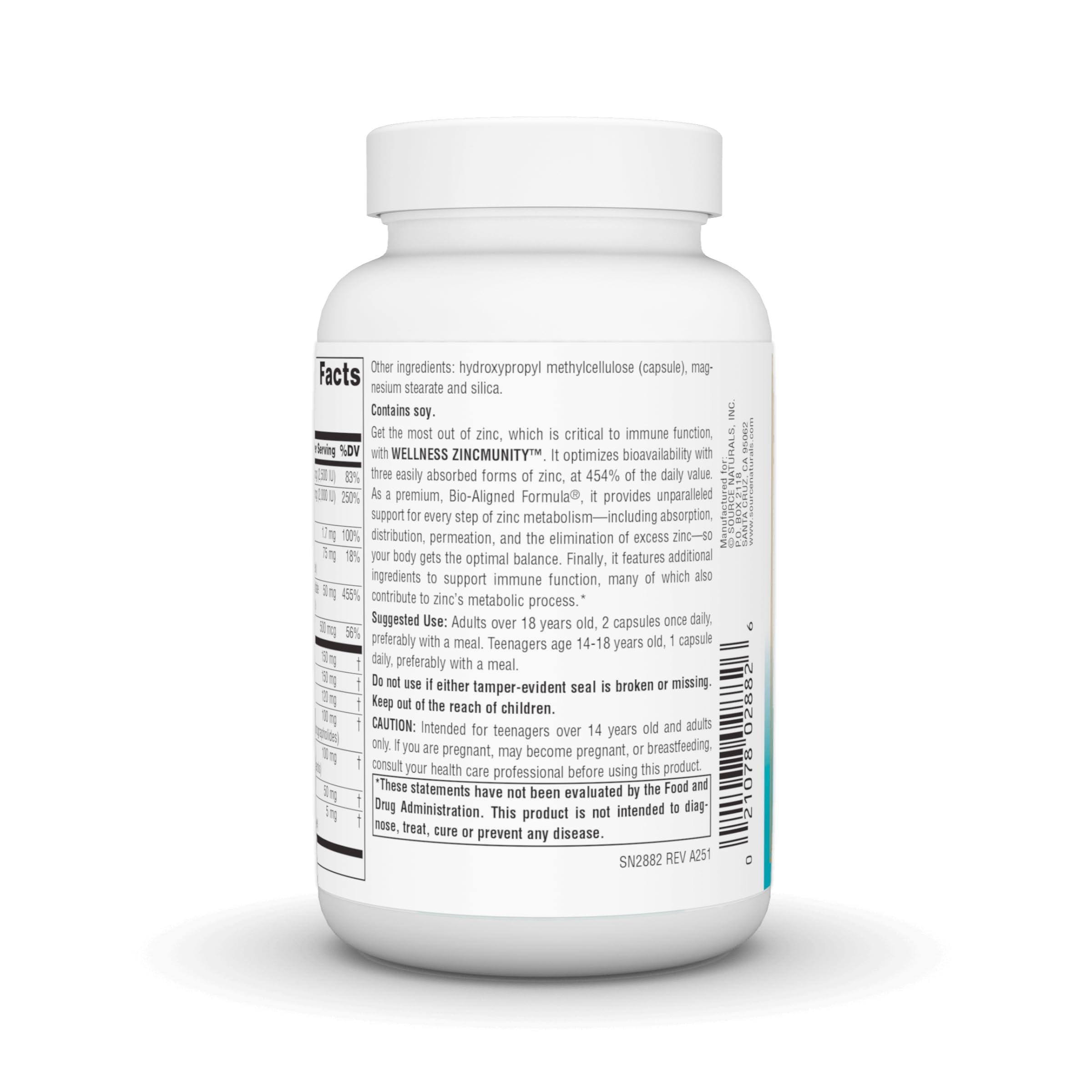 Graphic illustrating three zinc sources in ZincMunity