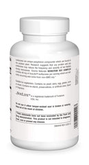 Source Naturals Genistein Soy Complex label reveals ingredients and allergen-friendly profile for sensitive diets.