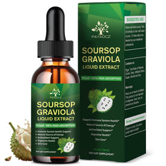 2-pack Soursop liquid drops bottle front view