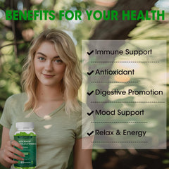 Soursop leaf extract ingredient label for gummies