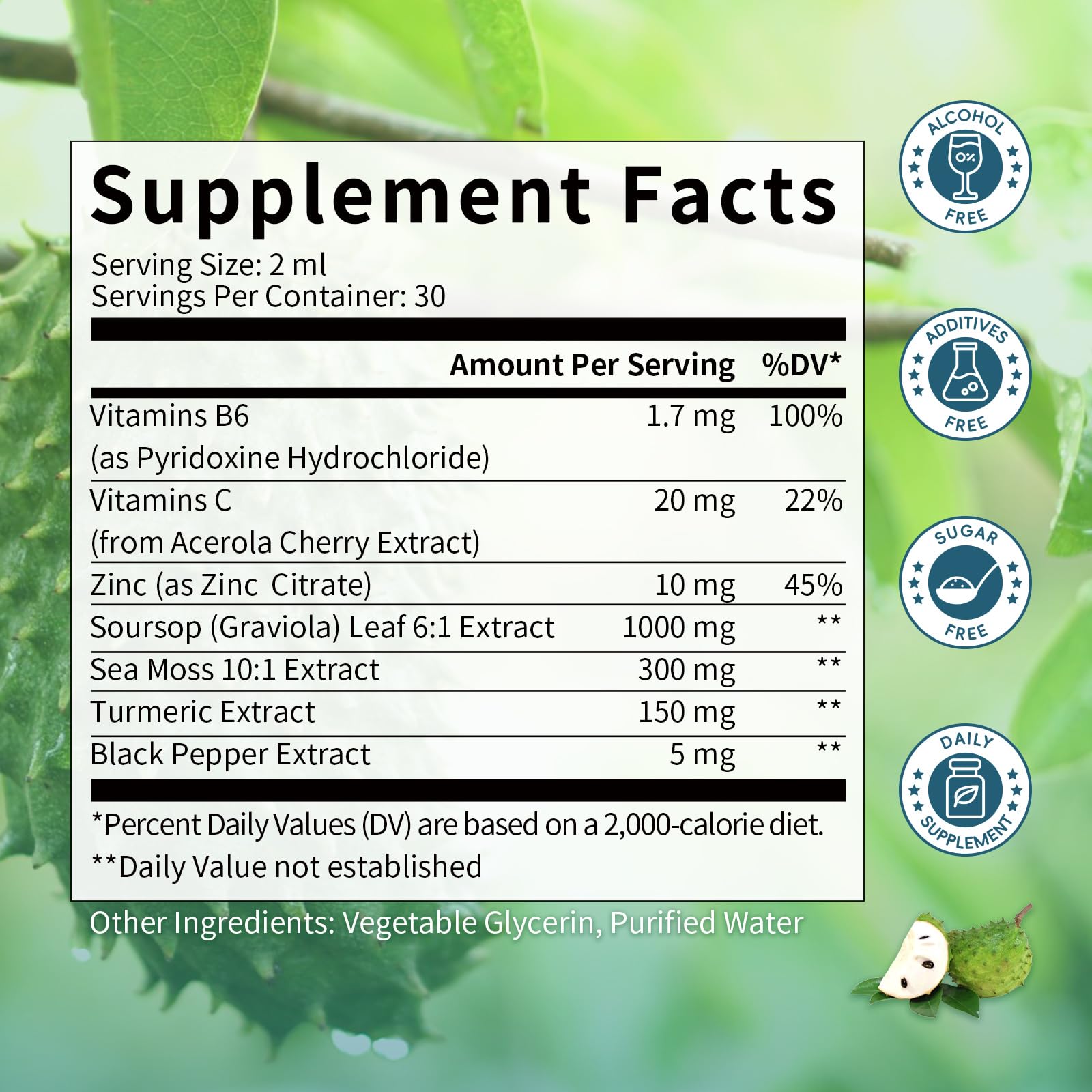 Product packaging and bottle on a wooden surface