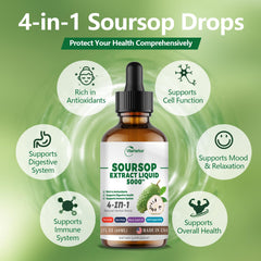 Soursop oil, sea moss, black seed oil, and ashwagandha ingredients