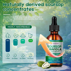 Sea moss extract and soursop ingredients