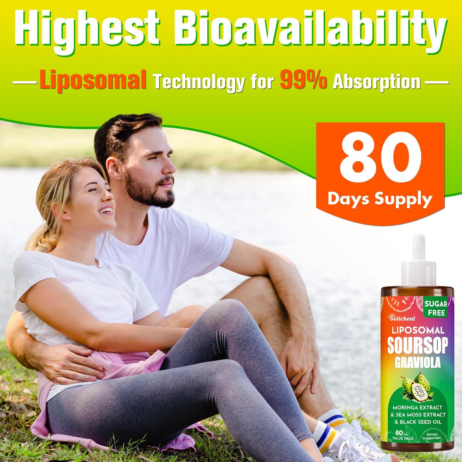 Bottle with glass of water ready to use