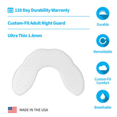 Remoldable up to 20 times feature of SOVA Aero Night Guard