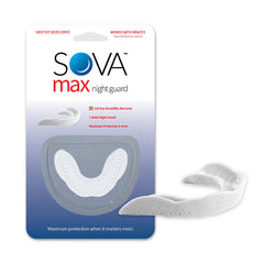 SOVA Max Night Guard showing 2.4mm thickness for maximum protection