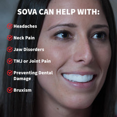 SOVA Max Night Guard is remoldable up to 20 times