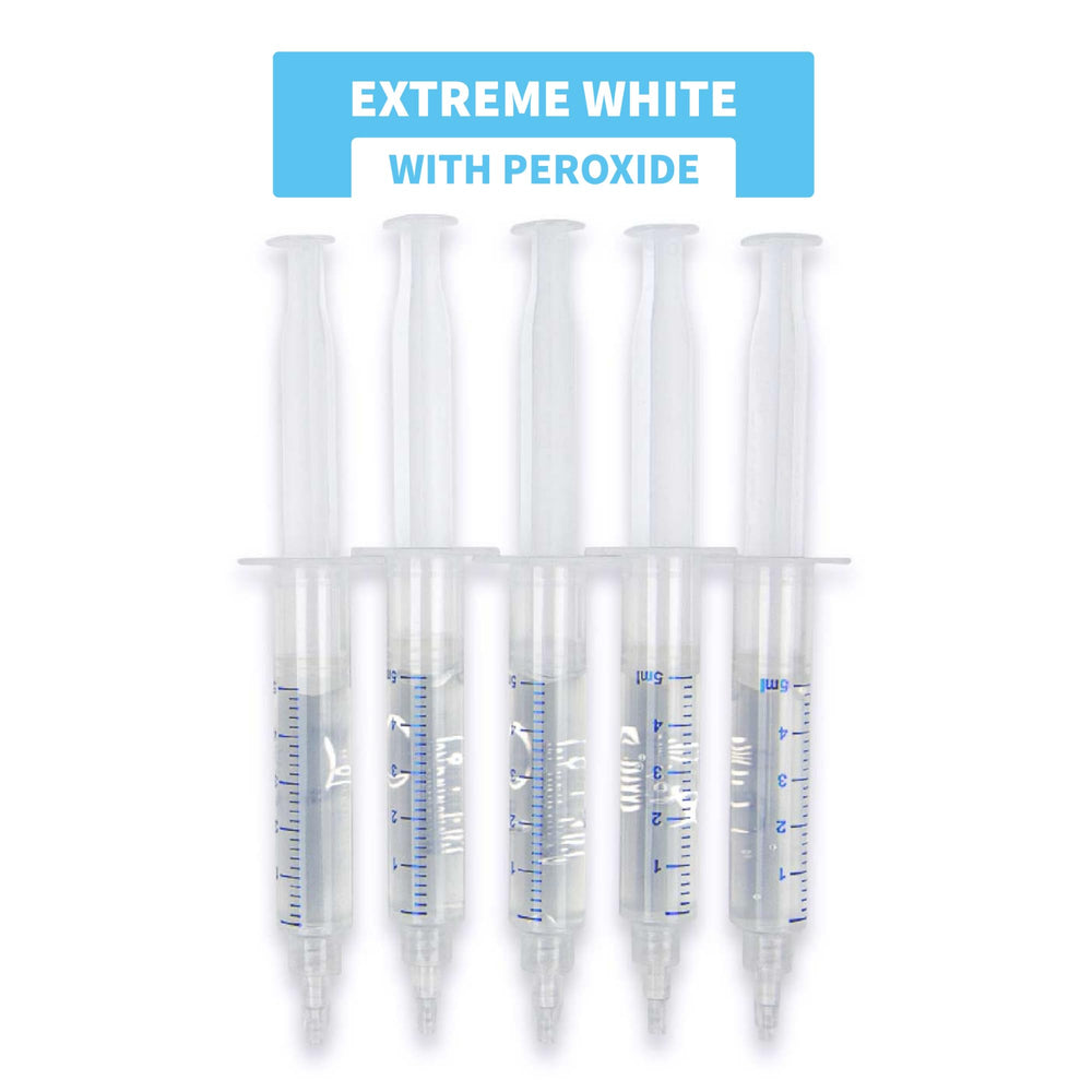 SOVA White replacement whitening gel syringe - front view