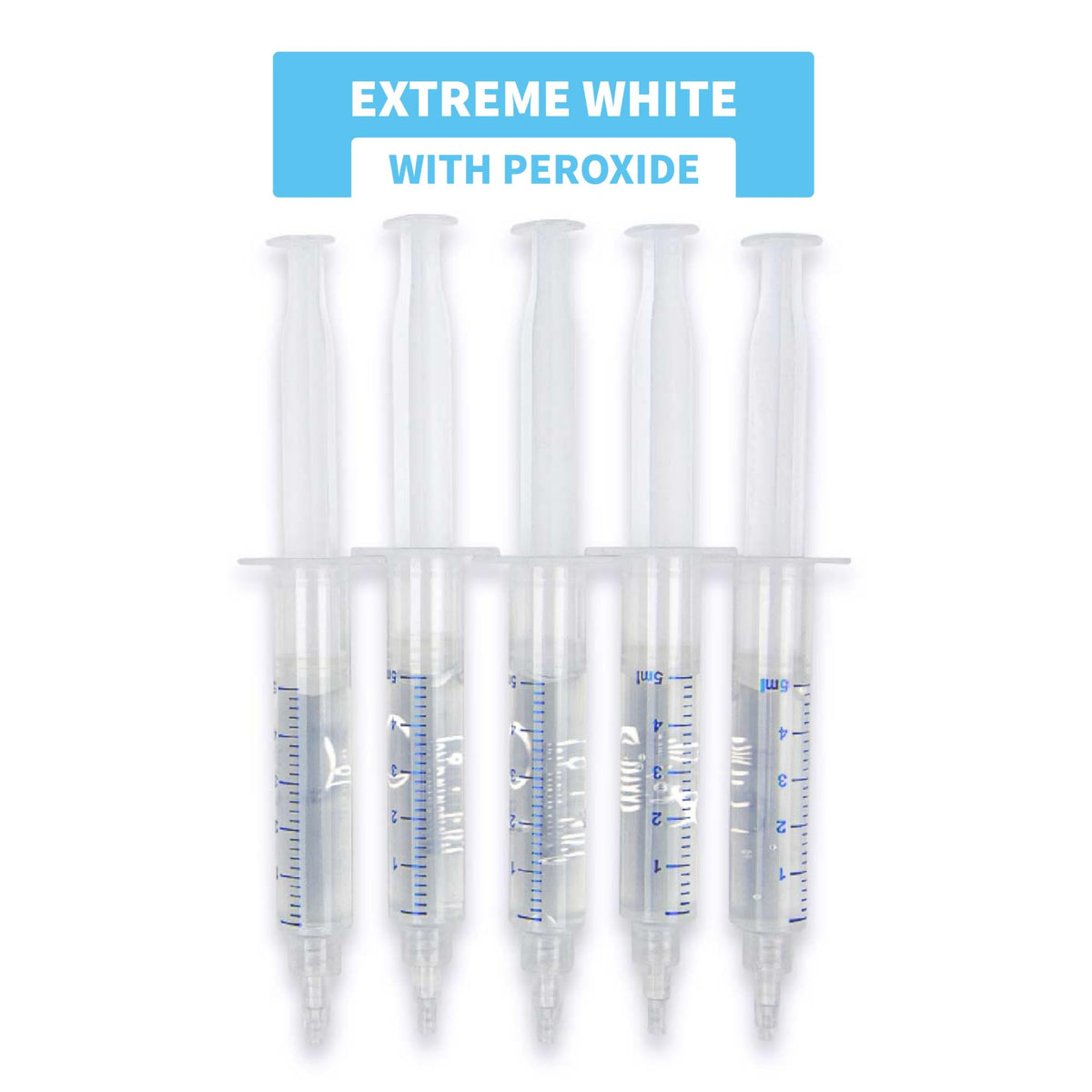 SOVA White replacement whitening gel syringe - front view