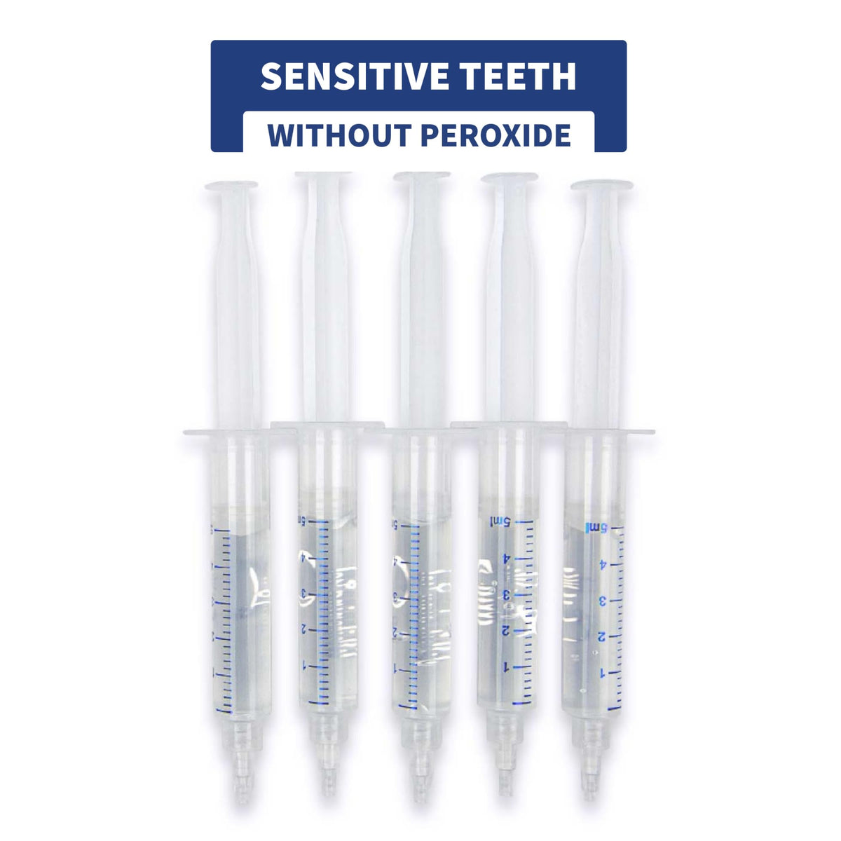 SOVA White whitening gel syringes and packaging