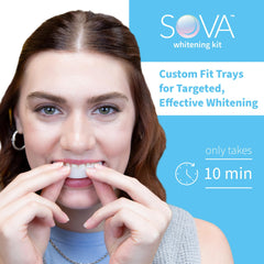 Five whitening gel applicators included in the kit