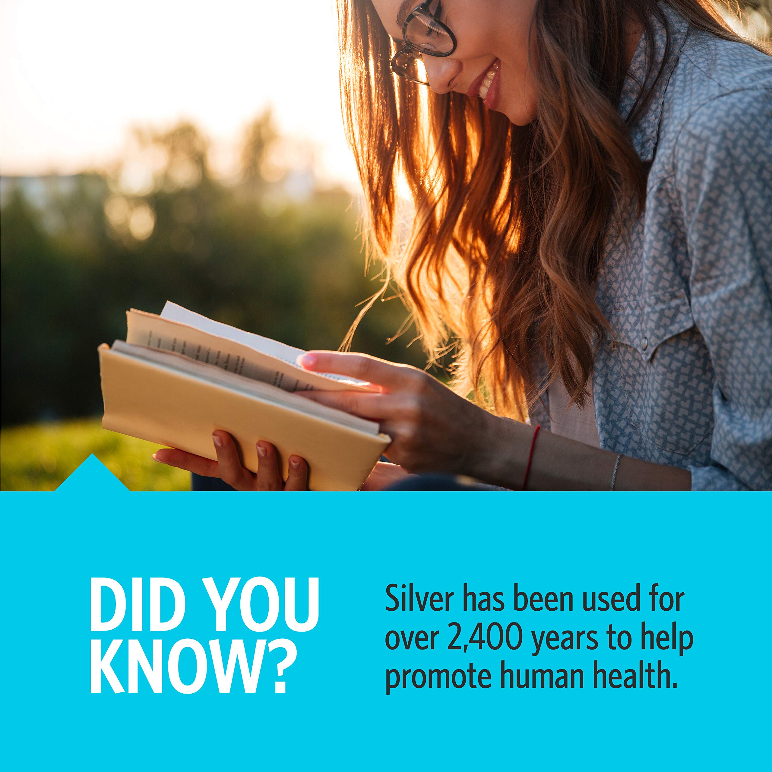 Lifestyle shot of Sovereign Silver on a kitchen counter for everyday use