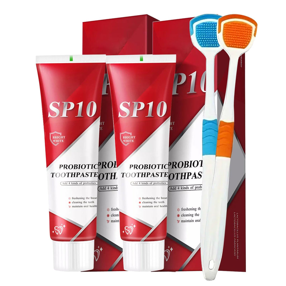 SP 10 Probiotic Whitening Toothpaste front view