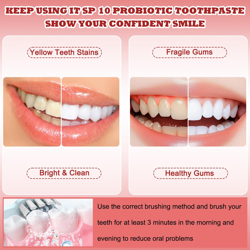 Sp-10 Probiotic Toothpaste tube