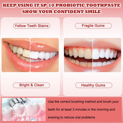 Sp-10 Probiotic Toothpaste tube