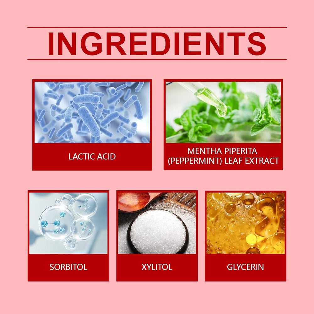 Fresh mint breath formula packaging