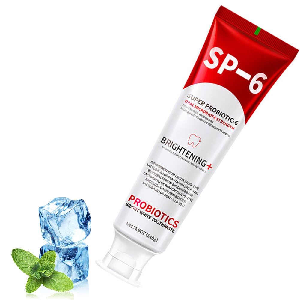 SP-6 Probiotic Whitening Toothpaste bottle - hero image