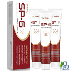 SP-6 Probiotic Whitening Toothpaste packaging front