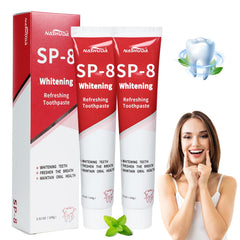 SP-8 Probiotic Ultra Whitening Toothpaste tube front view
