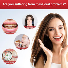 Toothpaste on toothbrush showing whitening formula