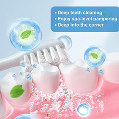 Whitening and refreshing effect of SP-8 toothpaste