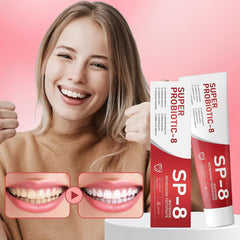 Toothpaste with mint flavor concept for fresh breath