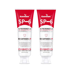 SP-6 Probiotics Whitening Toothpaste Red tube – front view