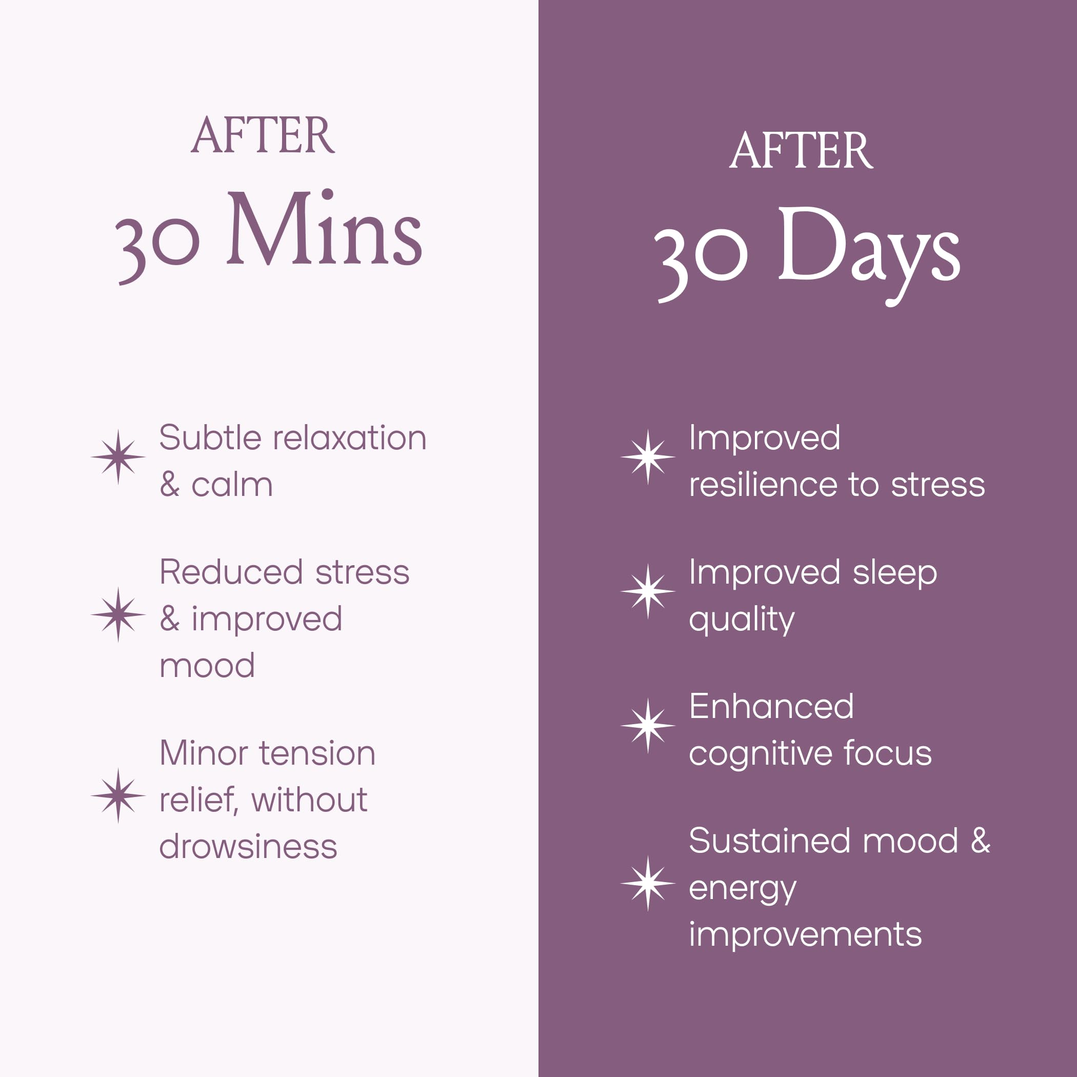 Space and Time Relax product packaging and label