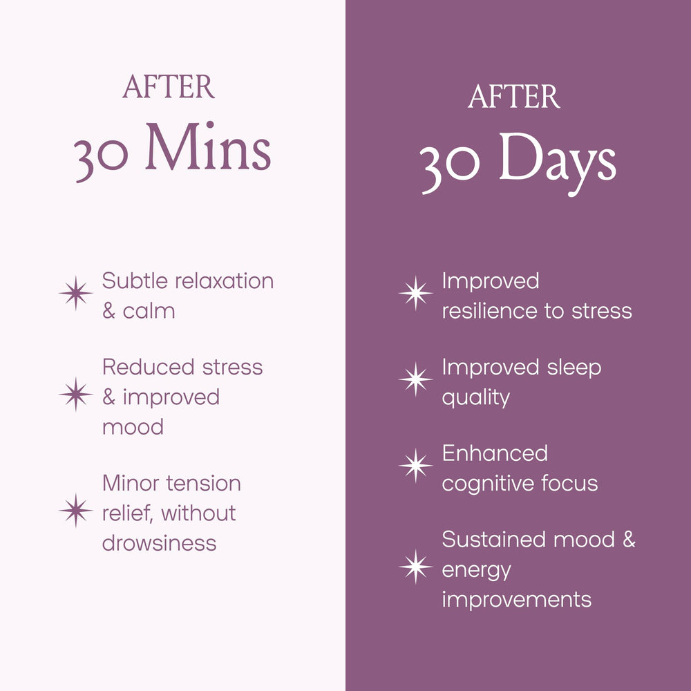 Space and Time Relax product packaging and label