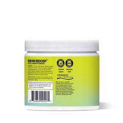 Product label for Sparkle Wellness VERISOL collagen powder with Vitamin C