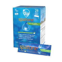 Spatone Apple flavor liquid iron sachet front view