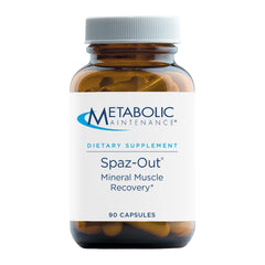 Spaz-Out bottle and box front with label