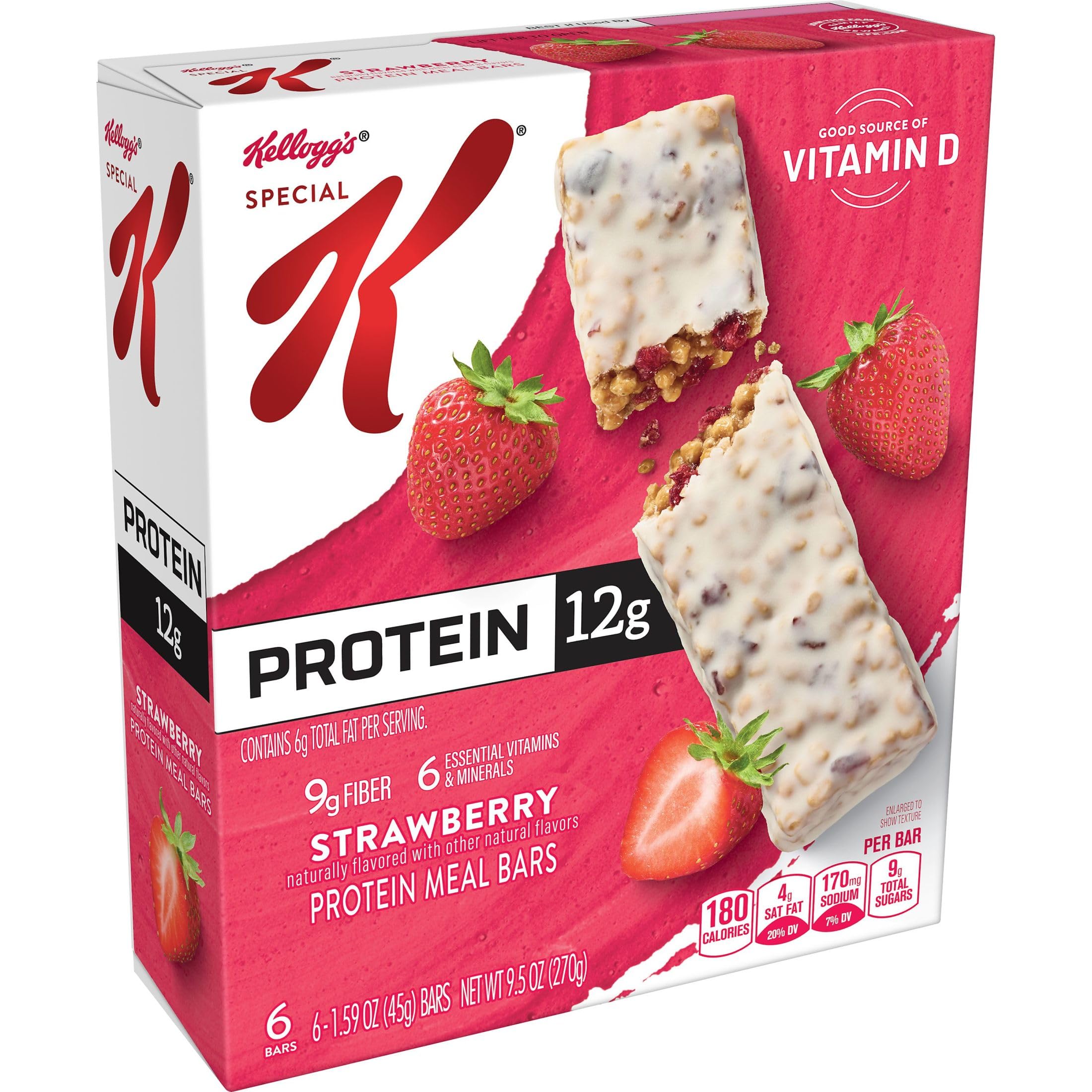 Special K Bar Protein Meal Bar fiber-rich profile supports balanced snacking