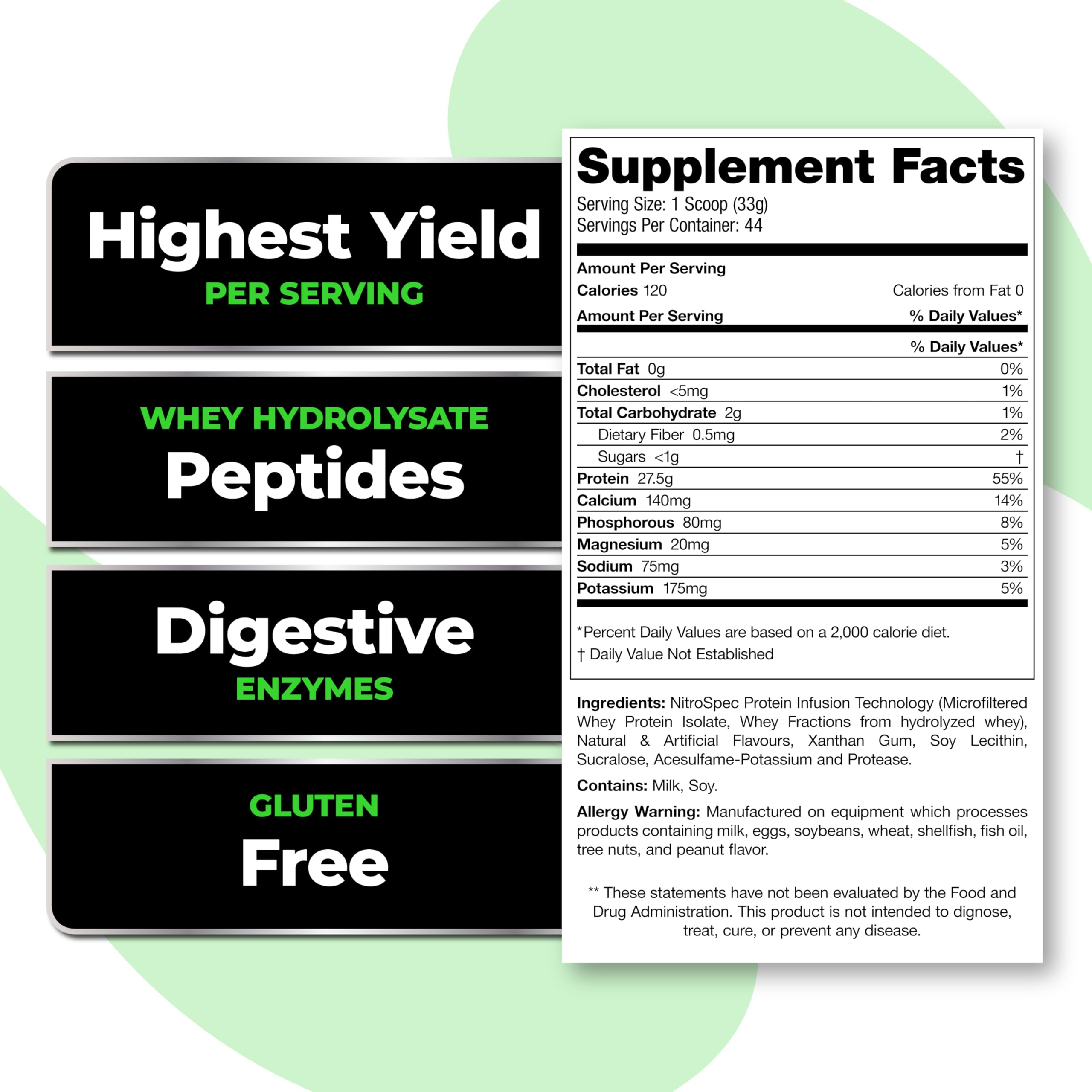 Powder being stirred from Isolyze container illustrating fast amino delivery for workouts.