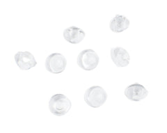 Soft silicone rimless nose pads for spectacles