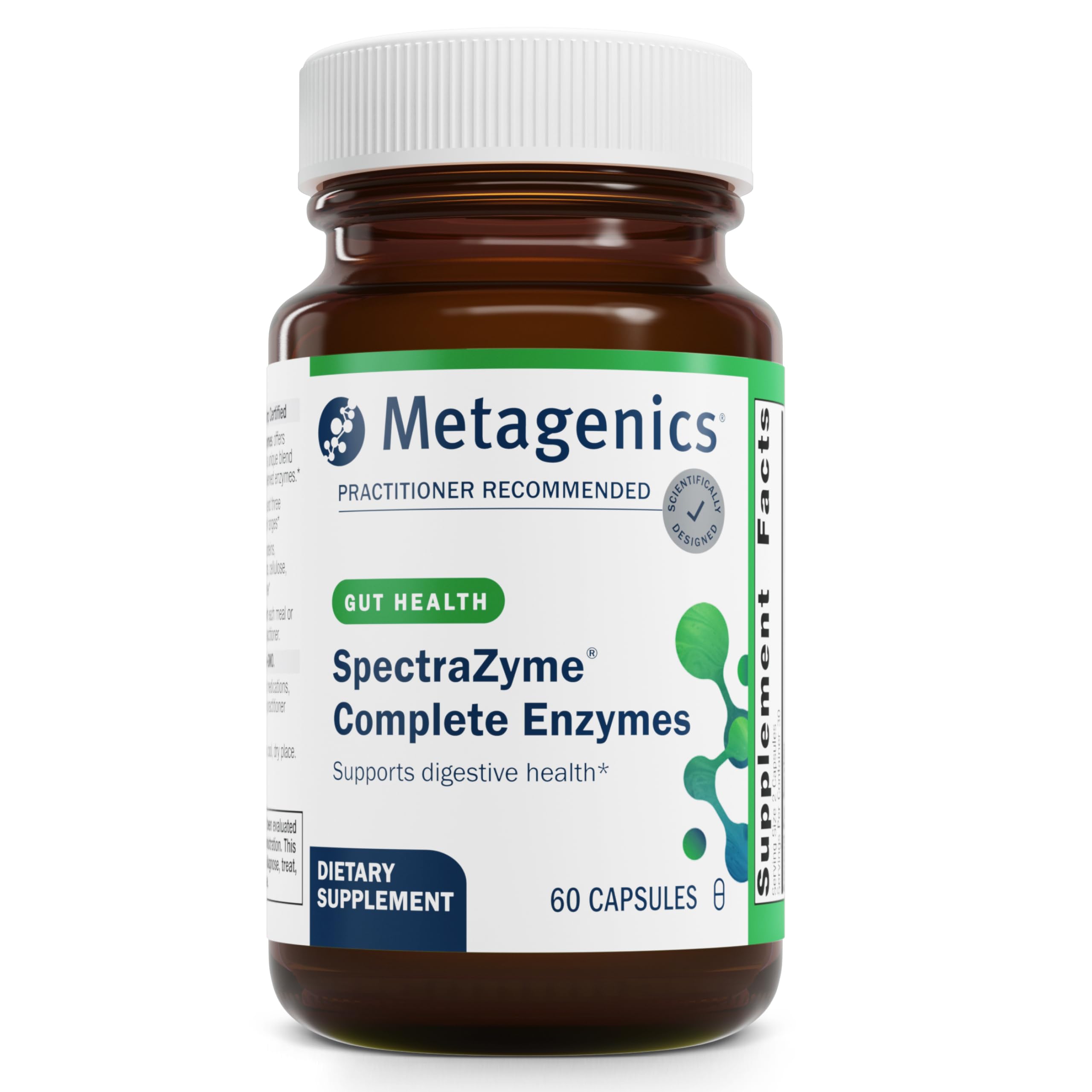 Metagenics SpectraZyme Enzyme Complex bottle