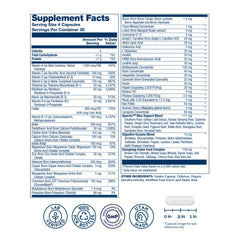 Close-up of energizing greens and vitamins in Spectro Men