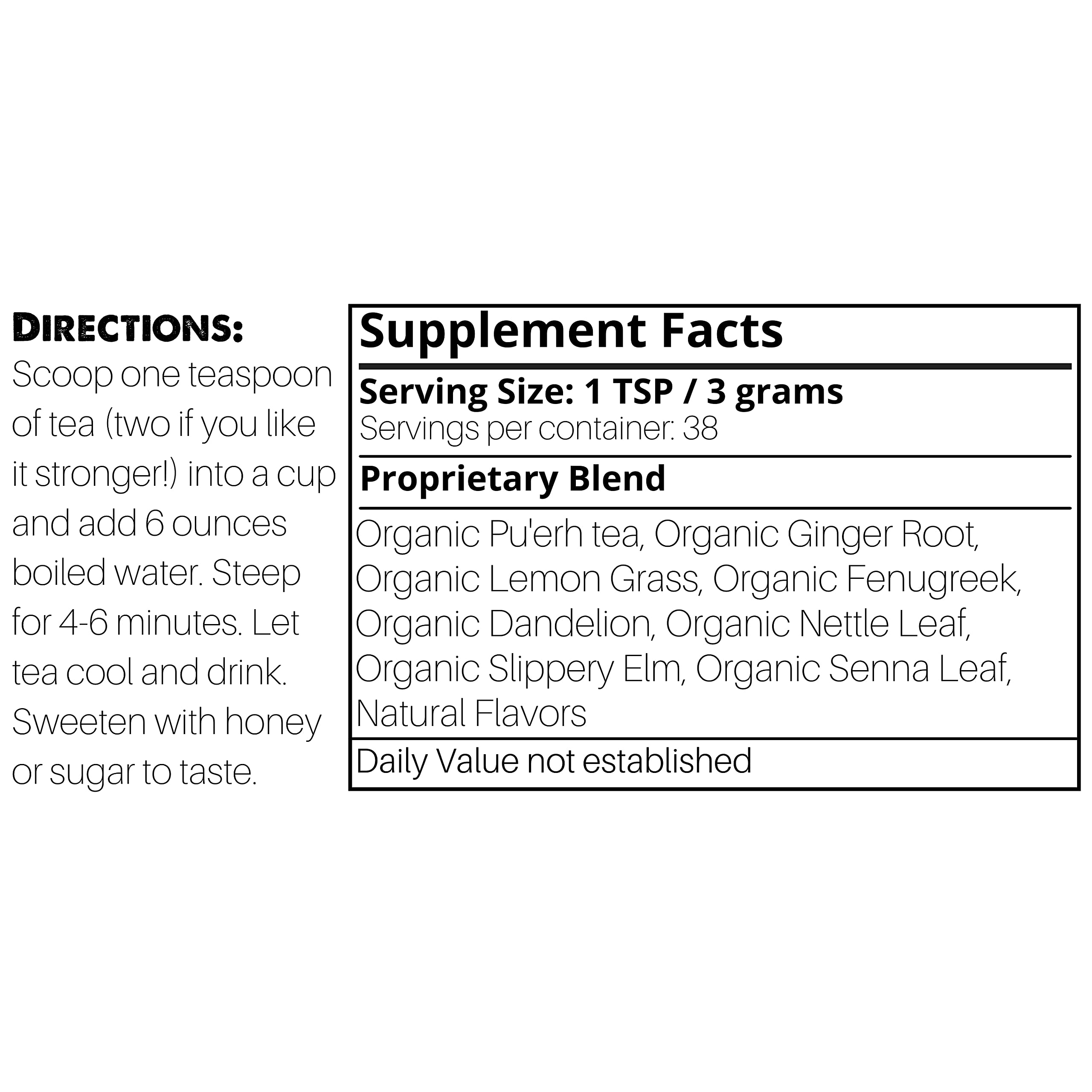 Hot cup of SpeedyVite Colon Detox Tea brewed with steam