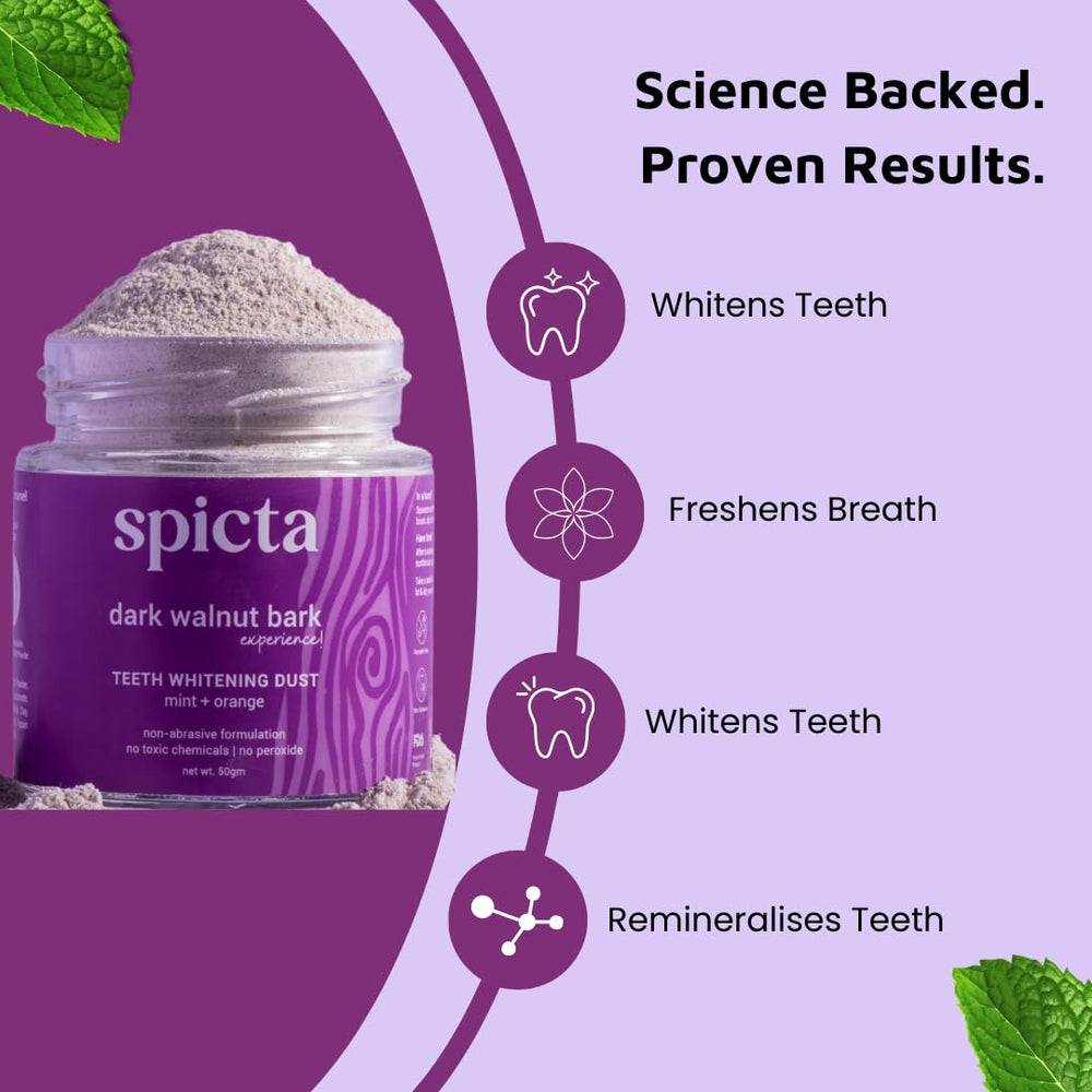 Ingredients include walnut bark, enzymes, bentonite and diatomaceous earth