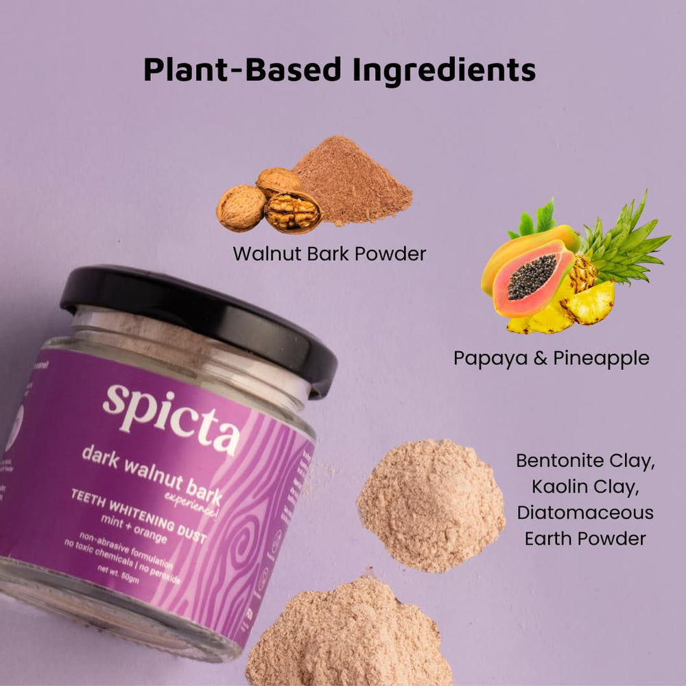 Close-up of the Spicta product label