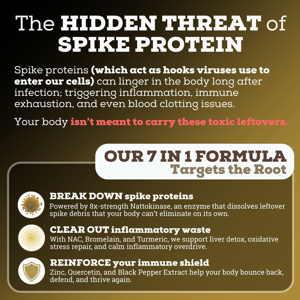 Vegan-safe Spike Detox packaging and seals