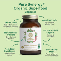 Spirulina, algae, sea vegetables, and mushrooms in the mix