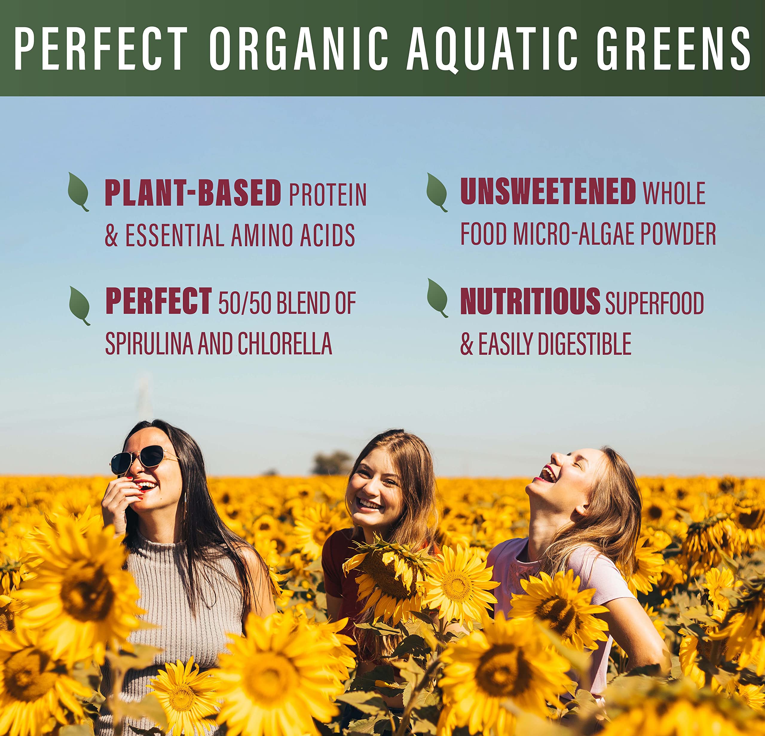 USDA Organic and USP Verified spirulina powder icon