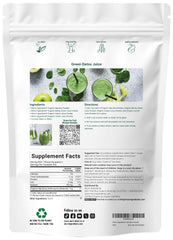 Two-pound pouch with scoop for spirulina powder