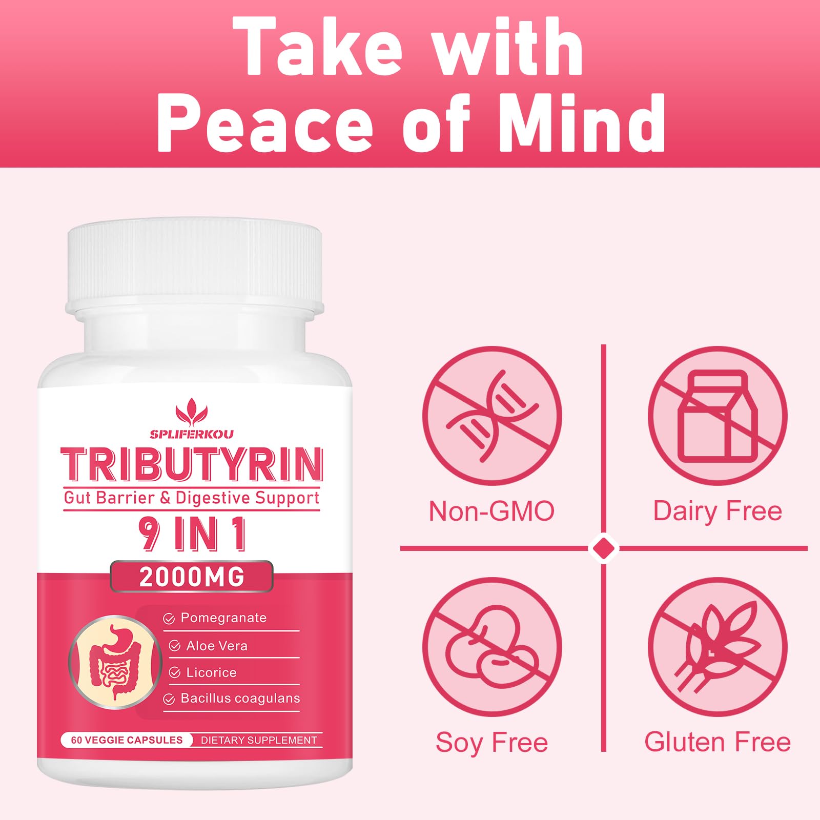 Directions for taking 1 capsule twice daily with meals